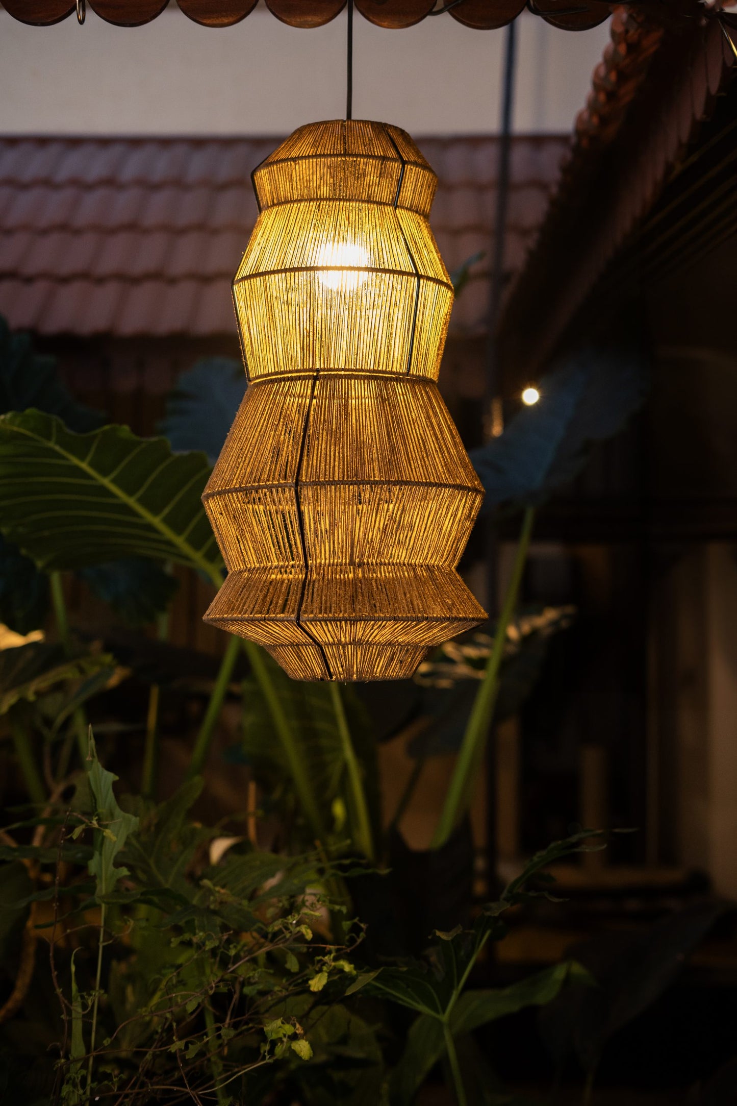 'Kudam' Japanese Inspired 3 Tier Chandelier