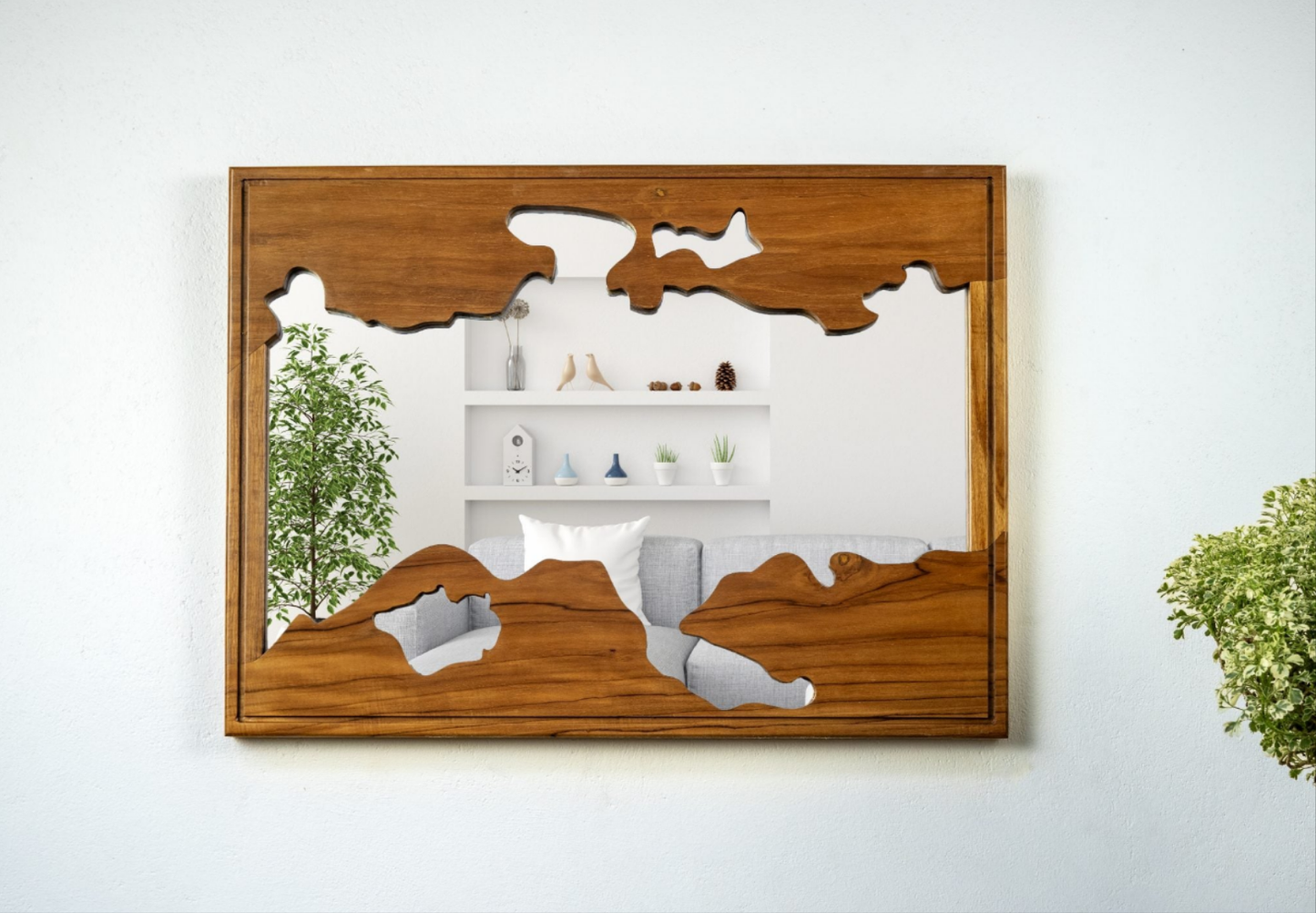 The map 1 live edge mirror series