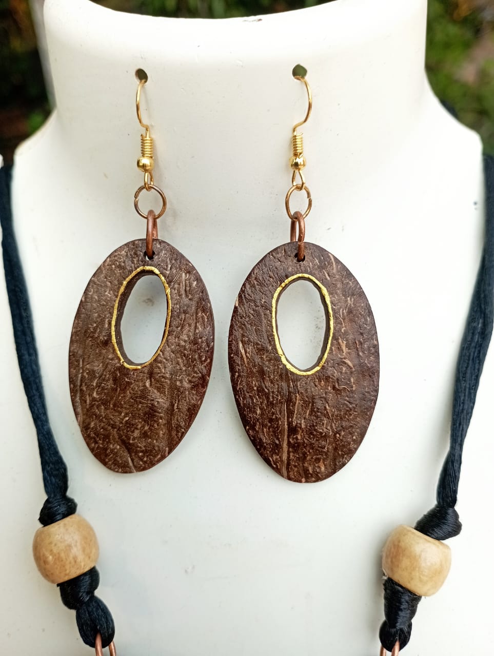 THE RUSTIC OVALS- NECKLACE SET