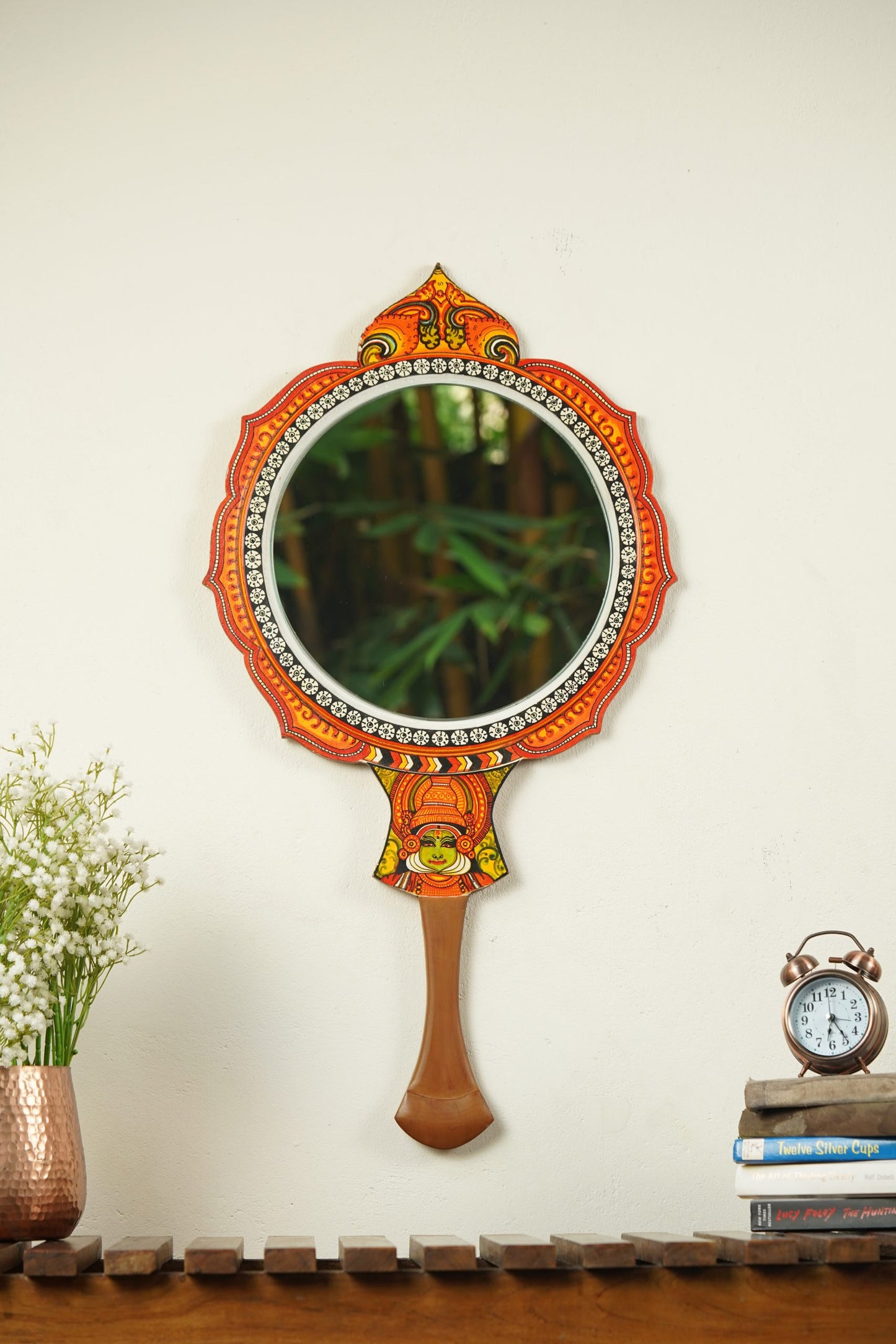 kathakali kerala mural art mirror budget series